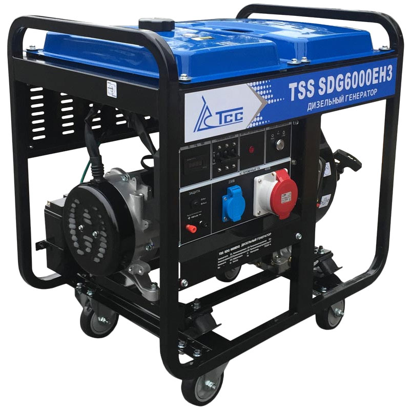 Дизель генератор TSS SDG 6000EH3 Дизель генератор TSS SDG 6000EH3