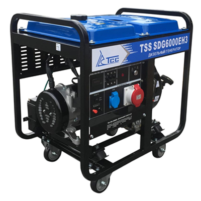 Дизель генератор TSS SDG 6000EH3A Дизель генератор TSS SDG 6000EH3A