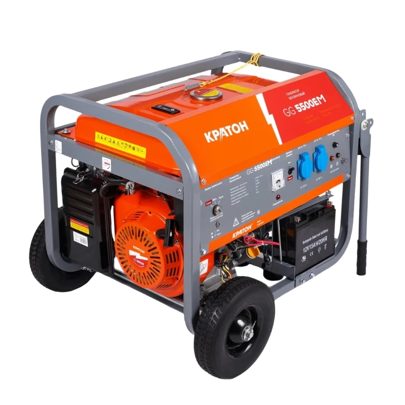 Генератор бензиновый Кратон GG-5500EM Генератор бензиновый Кратон GG-5500EM