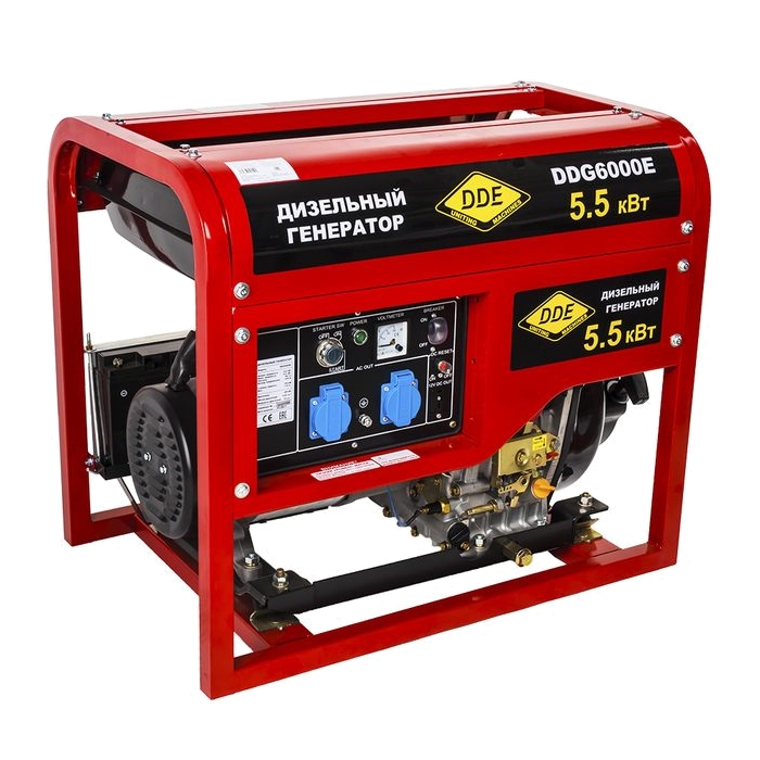Генератор дизельный DDE DDG6000E