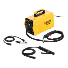 Аппарат инверторный полуавтоматической сварки Denzel Mini MIG-135 130 А ПВ 60% Аппарат инверторный полуавтоматической сварки Denzel Mini MIG-135 130 А ПВ 60%