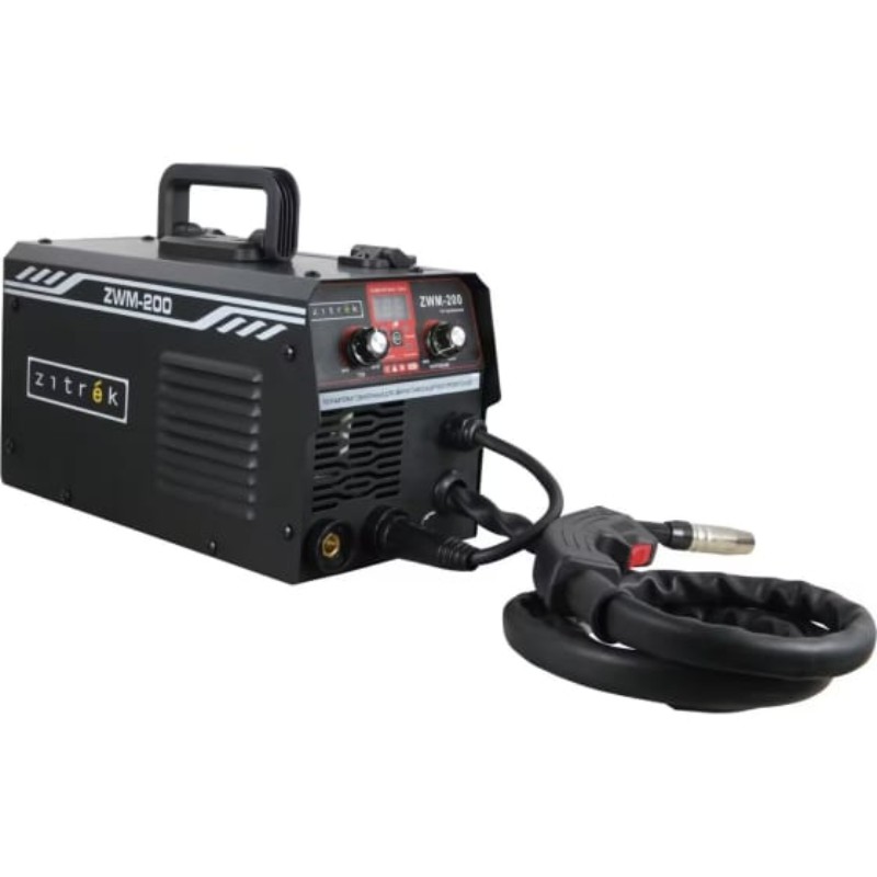 Сварочный полуавтомат Zitrek ZWM-200, MMA/MIG/MAG, 200A + проволока 0.5 кг