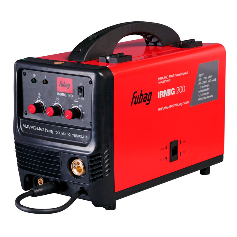 Сварочный полуавтомат Fubag IRMIG 200 с горелкой FB 250_3 м