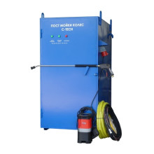 Пункт мойки колес автотранспорта на строительной площадке C-TECH WWH2015