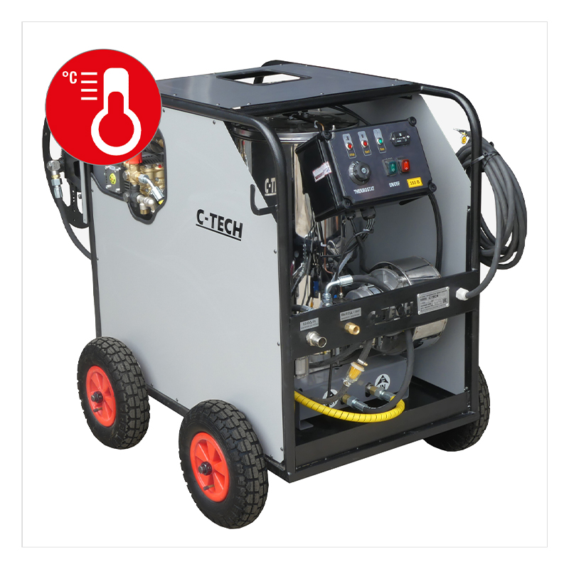 Аппарат высокого давления C-TECH с нагревом воды, 200 бар, 15л/мин, 5,5кВт