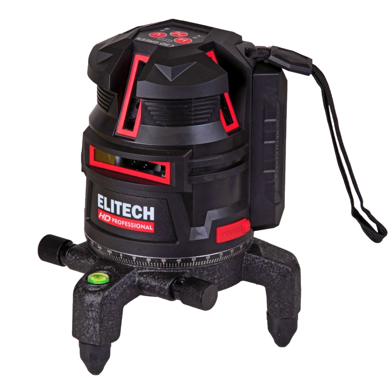 Нивелир лазерный Elitech LN 5D GREEN Нивелир лазерный Elitech LN 5D GREEN