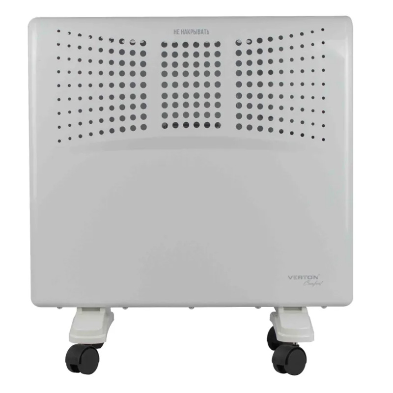 Конвектор Verton Comfort CR-1000 (220В,1000/500Вт,рег. термостат, напол./настен. крепление)