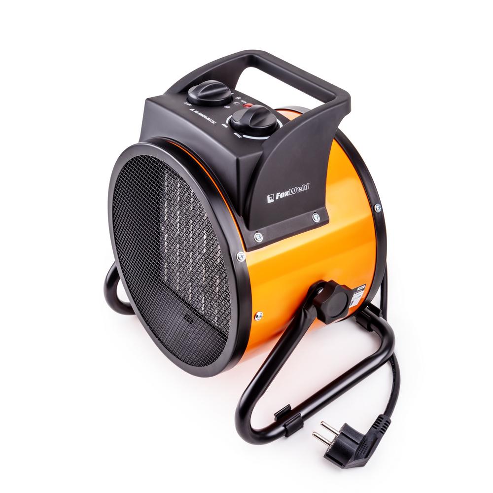 Электрическая тепловая пушка FoxWeld FoxHeat E 9C с керамическим нагревательным элементом (2кВт)