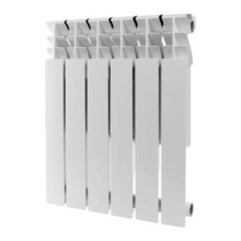 Алюминиевый радиатор Rommer Plus 500 6 секций (RAL-3210-050006)
