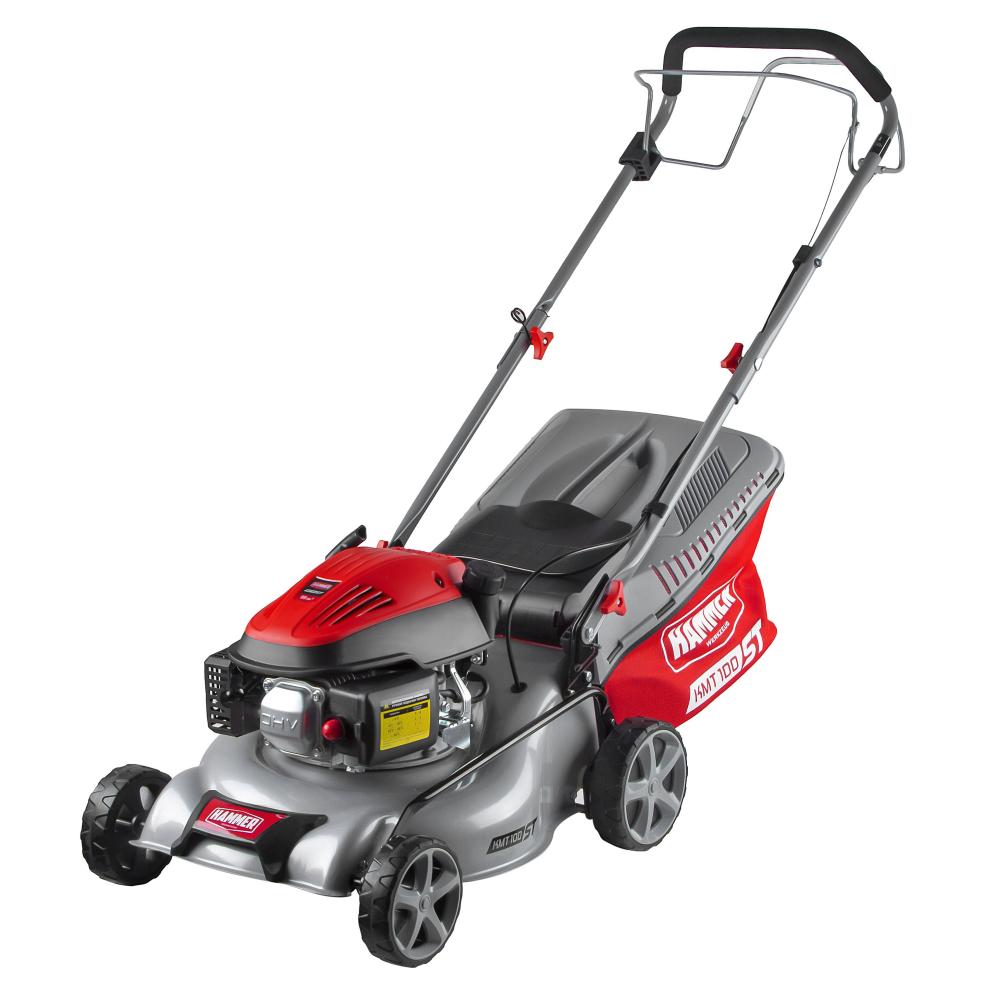 Газонокосилка бензиновая самоходная HAMMER KMT100ST