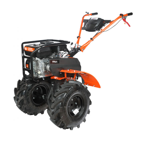 Мотоблок бензиновый Patriot Урал (колеса Extreme)