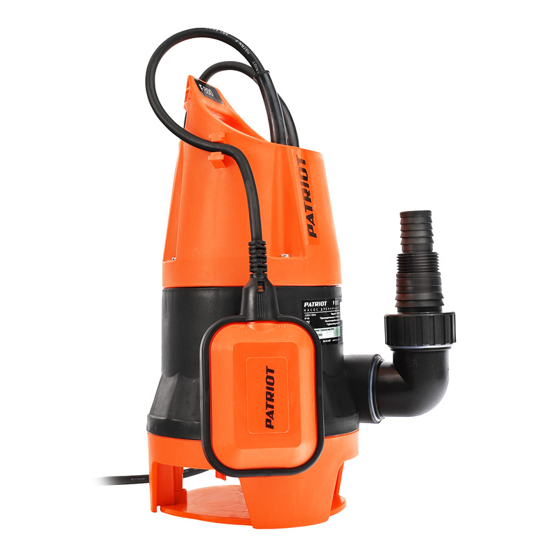 Дренажный насос для грязной воды PATRIOT F 800, 810Вт