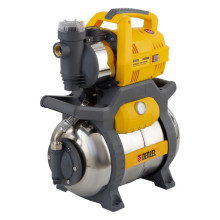 Насосная станция Denzel PSХ950X, Х-Pro, 950 Вт, 3300 л/ч, ресивер 24 л, подъем 38 м, нержавейка