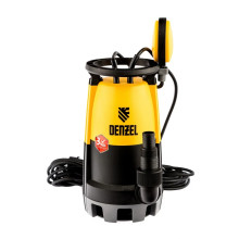 Дренажный насос для чистой и грязной воды Denzel DP-600S, 600 Вт, напор 7 м, 13000 л/ч Дренажный насос для чистой и грязной воды Denzel DP-600S, 600 Вт, напор 7 м, 13000 л/ч