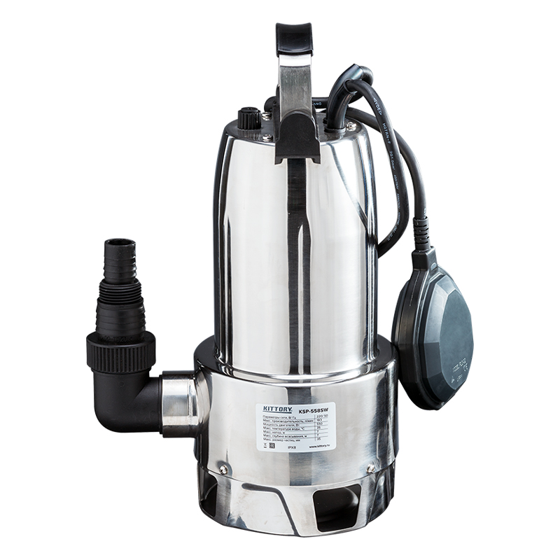 Насос погружной для грязной воды KITTORY KSP 558SW