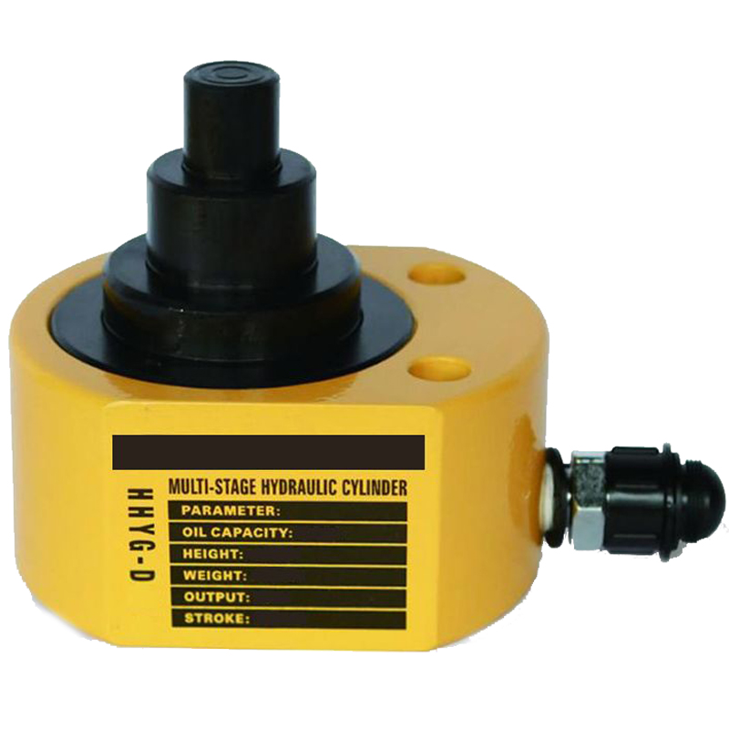 Домкрат гидравлический телескопический низкий TOR HHYG-20D (ДТ20Г27) 20 т, 2ур 1004676