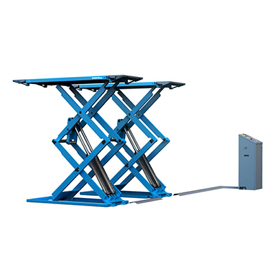 Ножничный подъемник AE&T F6106E (380В) для слесарных работ