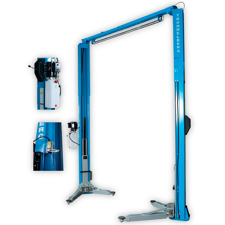 Подъемник двухстоечный 4,5т TST45ASH электрогидравлический, асимметричный