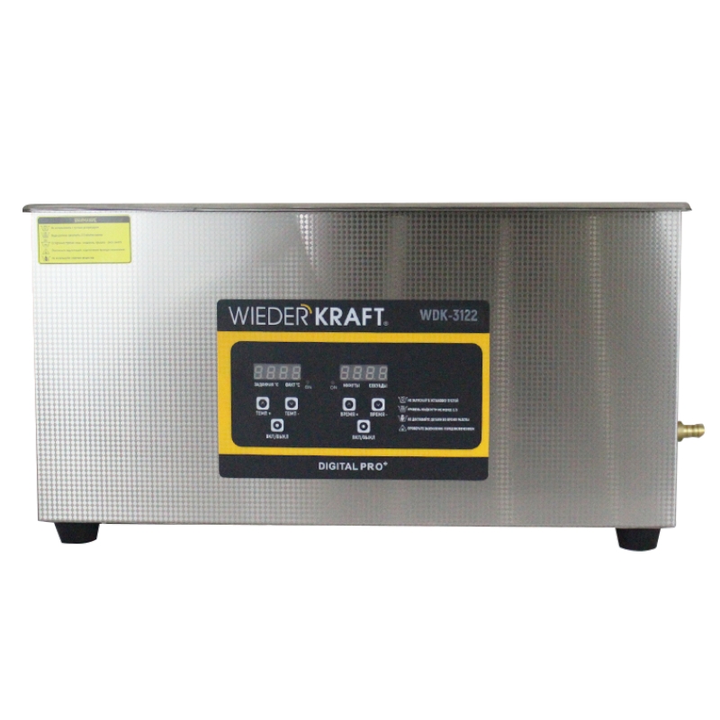 Ультразвуковая ванна (мойка) с подогревом 22 литра WIEDERKRAFT WDK-3122 Ультразвуковая ванна (мойка) с подогревом 22 литра WIEDERKRAFT WDK-3122