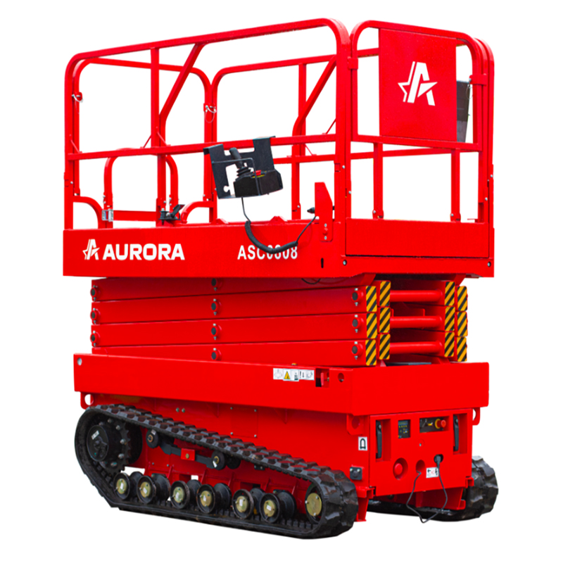Ножничный гусеничный подъемник Aurora ASC0808 Ножничный гусеничный подъемник Aurora ASC0808