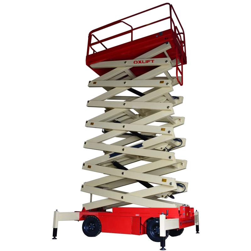 Ножничный подъемник OXLIFT QX-030-130 AC/DC 13000 мм 300 кг