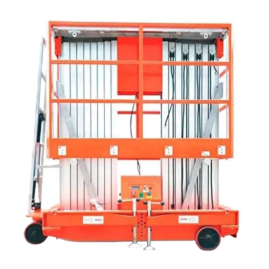 Подъемник мачтовый телескопический TOR GTWY8-200S AC 200 кг 8 м 2-мачтовый (от сети) (G)