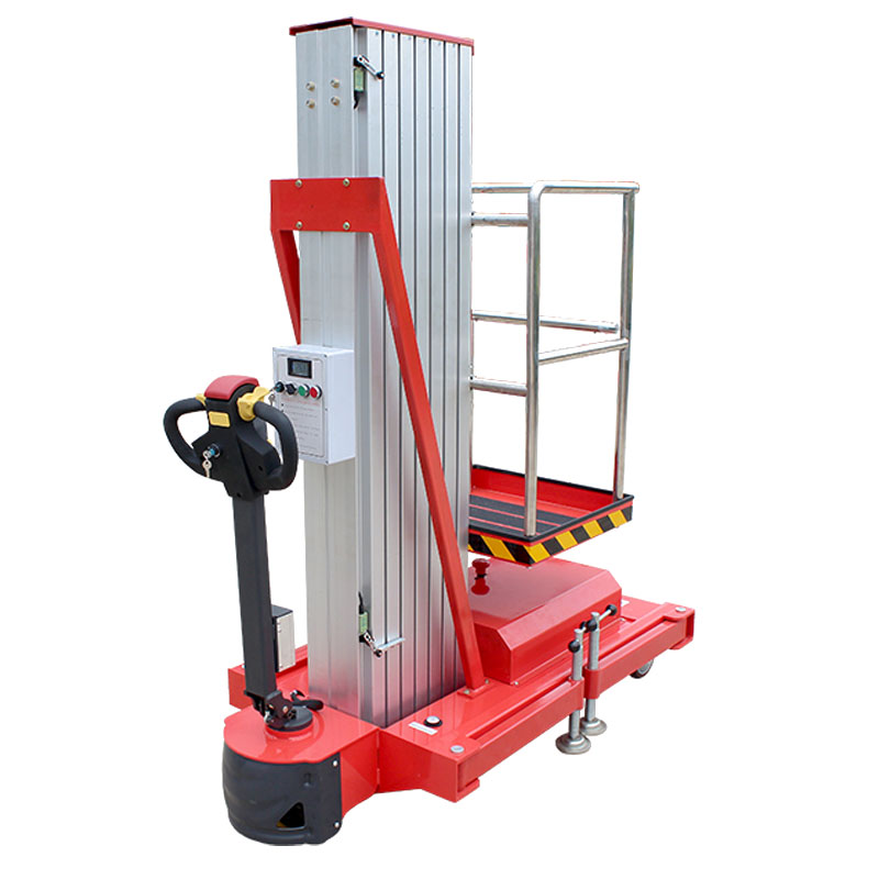 Подъемник телескопический самоходный GROST Single Drive 0.125-9