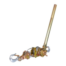 Лебедка ручная рычажная EURO-LIFT DK-1000, тяговое усилие 1.0 тн, с канатом