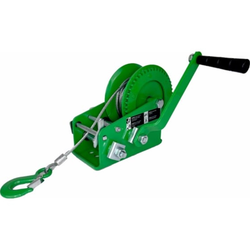 Лебедка ручная барабанная HITCH HW1350 (канат)