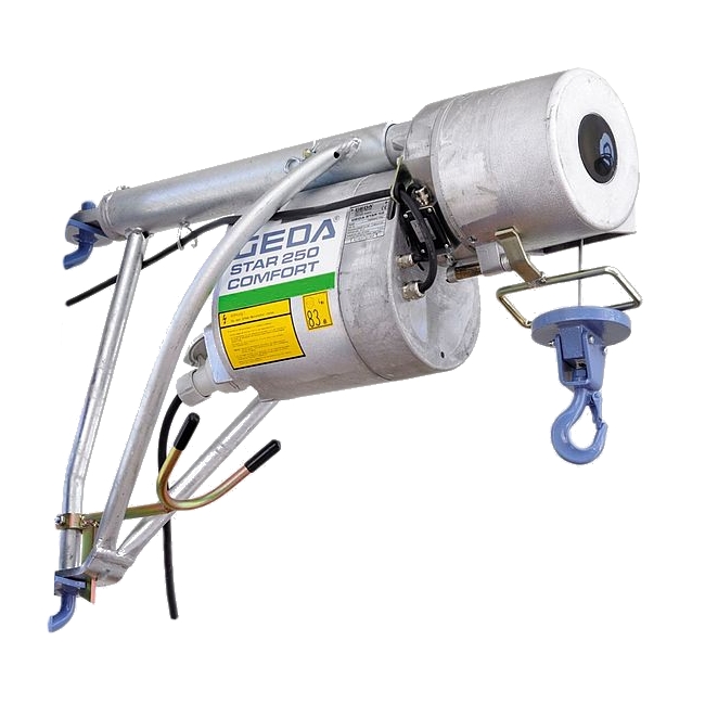 Лебедка электрическая GEDA STAR 250 COMFORT 25 м