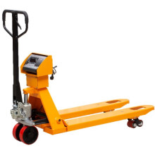 Гидравлическая тележка с весами TOR CBY-CW2 Z 2500 кг (полиуретановые колеса)