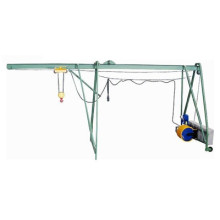 Кран строительный TOR УМЕЛЕЦ М 500 кг 50 м (с противовесами)