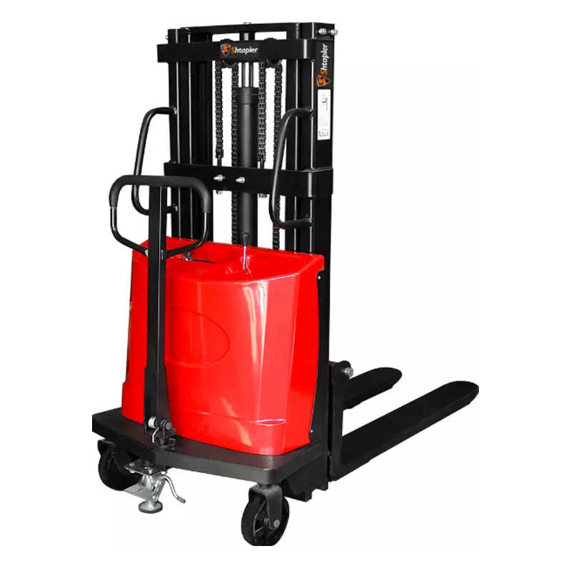 Штабелер гидравлический с электроподъемом Shtapler SPN 1520 (AS)