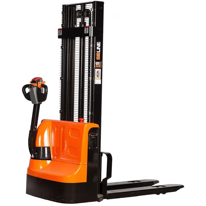 Штабелер электрический самоходный SIBLINE CL1230J 1,2Т 3М сопровождаемый, гелевая АКБ