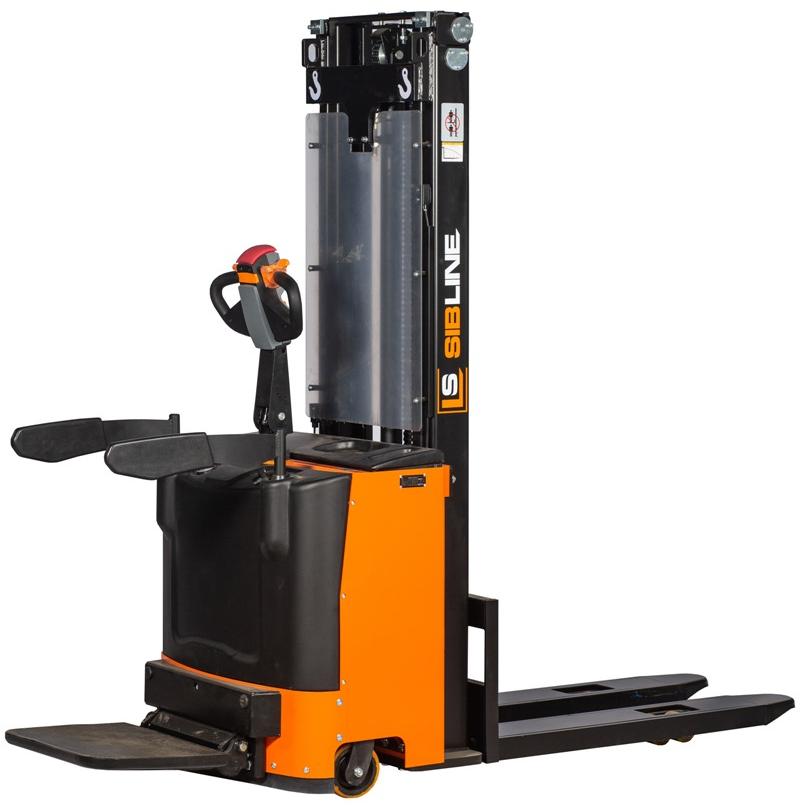 Штабелер электрический самоходный SIBLINE CL1536W 1,5Т 3,6М с платформой, cвинц-кислотн АКБ