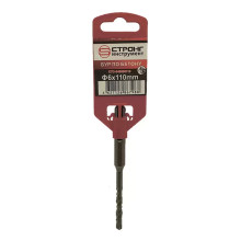 Бур крестовой STRONG SDS+ 6х110 квадро стс-040