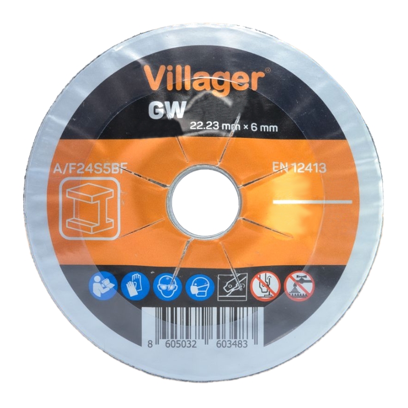 Шлифовальный диск Villager GW-125-60 (1 шт)