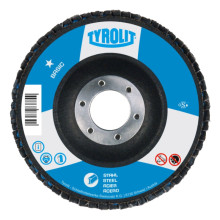 Диск лепестковый 28А Tyrolit A40-B 125х22,2 мм Диск лепестковый 28А Tyrolit A40-B 125х22,2 мм