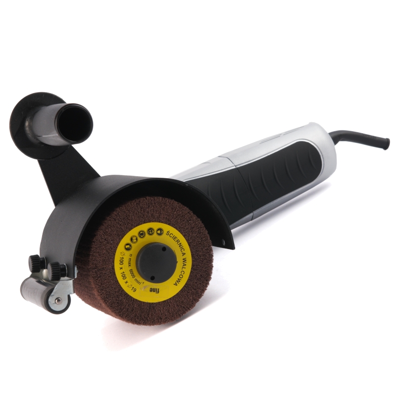 GS05-00 Адаптер с направляющим роликом под УШМ 125 для шлифования плоских поверхностей