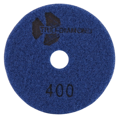 Алмазный гибкий шлифовальный круг Черепашка 100 мм №400 (мокрая шлифовка)