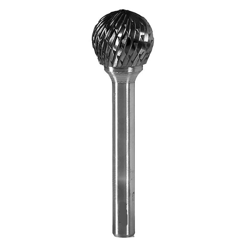 Борфреза сферическая KORNOR D1009NFM06 по алюминию (крупная насечка)