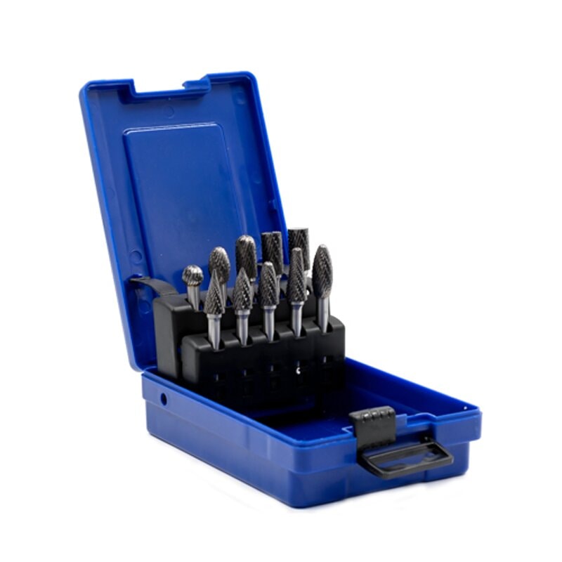 Набор борфрез твердосплавных Bohre, тип B,C,D,G,M, Ø 10 мм