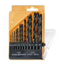 Набор сверл по металлу, 2-8 мм, (через 0.5 мм), HSS, 13 шт, цилиндрический хвостовик Sparta Набор сверл по металлу, 2-8 мм, (через 0.5 мм), HSS, 13 шт, цилиндрический хвостовик Sparta