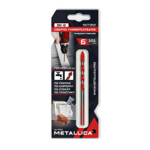 Сверло универсальное тв. спл. METALLICA Ultra 6x101, спиральное, по плитке, кирпичу Сверло универсальное тв. спл. METALLICA Ultra 6x101, спиральное, по плитке, кирпичу