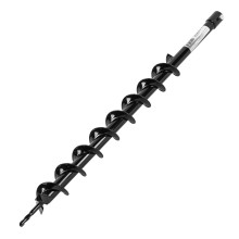 Шнек для грунта Denzel E-60, диаметр 60 мм, длина 800 мм,соединение 20 мм, несъемный нож