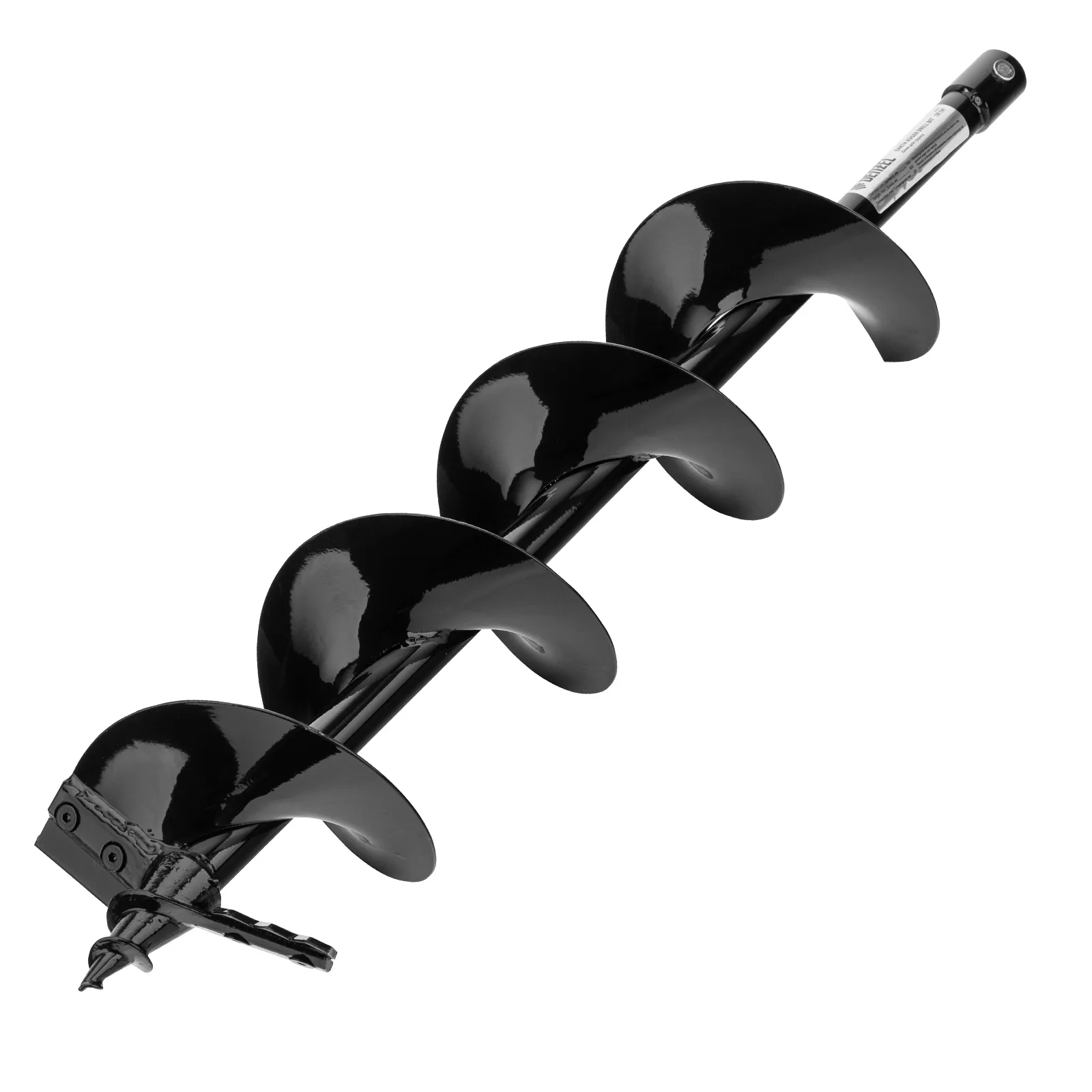 Шнек для грунта Denzel ER-150, диаметр 150 мм, длина 800 мм,соединение 20 мм, съемный нож Шнек для грунта Denzel ER-150, диаметр 150 мм, длина 800 мм,соединение 20 мм, съемный нож