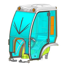 Кабина с отоплением и вентиляцией для трактора ZIMANI B2741