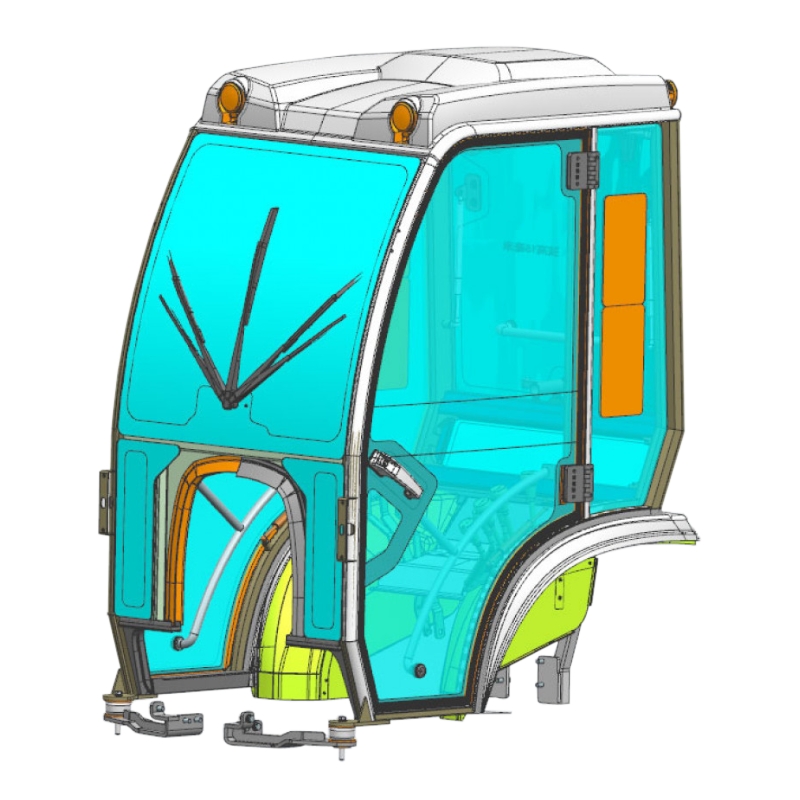 Кабина с отоплением и вентиляцией для трактора ZIMANI B2741