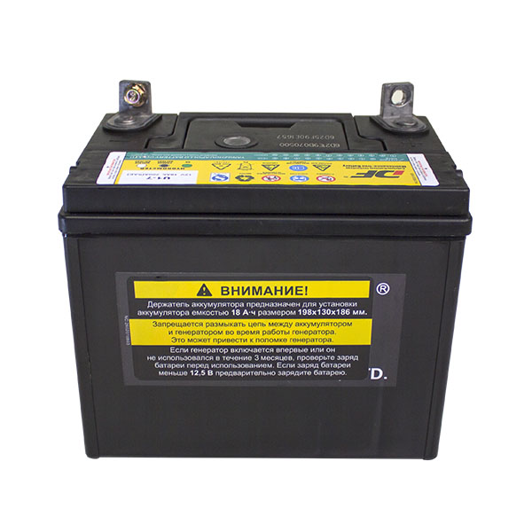 Аккумулятор Champion DG3601E/DG6501E/DG6501E-3 (12V 18Ah 198/130/186мм)