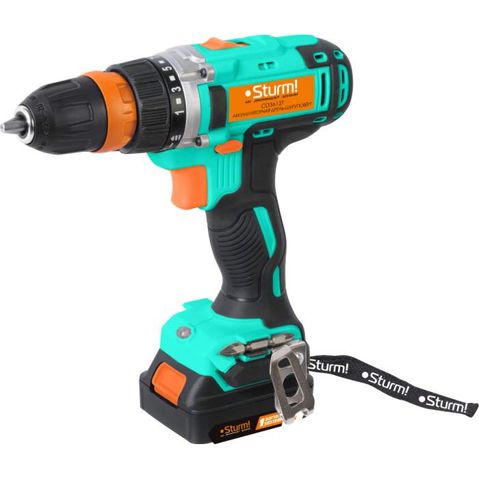 Дрель аккумуляторная Sturm CD3612T Дрель аккумуляторная Sturm CD3612T